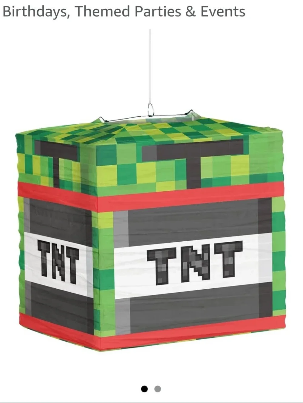 NWT TNT Cube Party Lantern 3 PCS
